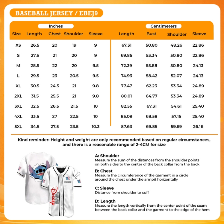 3D Baseball Jersey - Sailor Moon Store